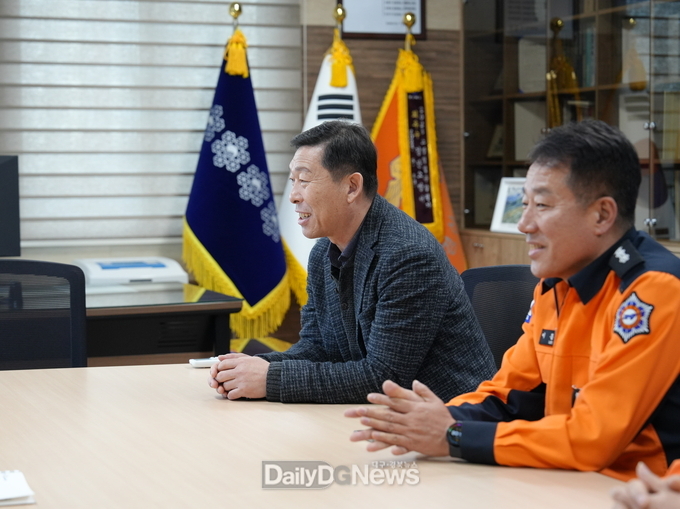제24대 한창완 경산소방서장 취임