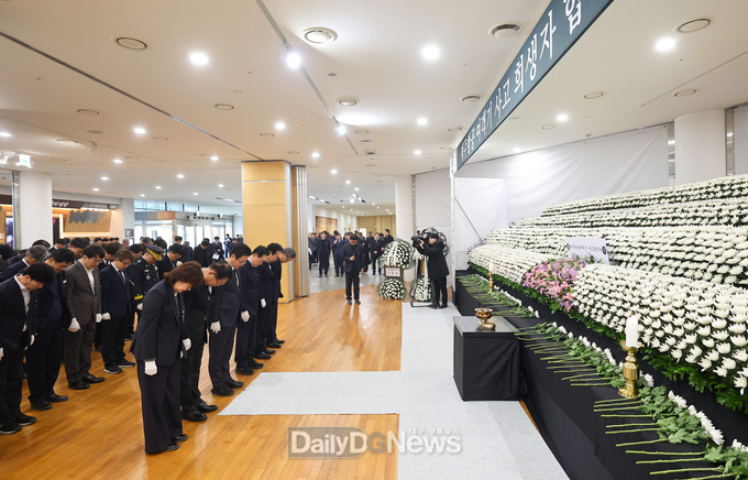 경북도, 제주항공 여객기 사고 희생자 합동분향소 연장 운영