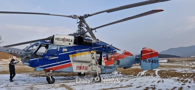 119산불특수대응단, 산불진화용 대형 소방헬기 2기 도입 완료
