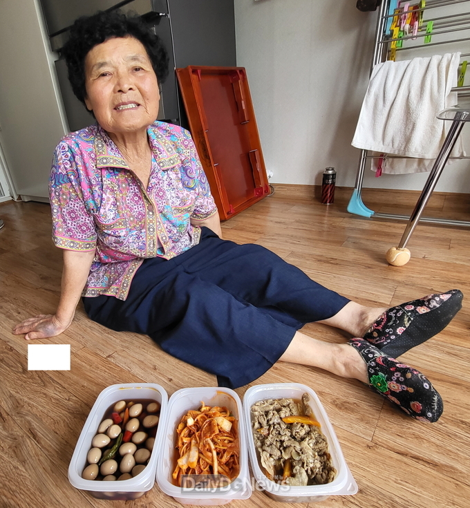 (사)경북지체장애인협회 청송군지회 보도자료 (반찬지원사업)