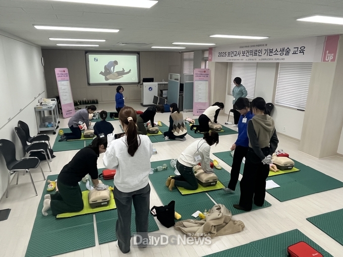 심폐소생술 교육으로 새롭게 출발하는 따뜻한 경북교육!