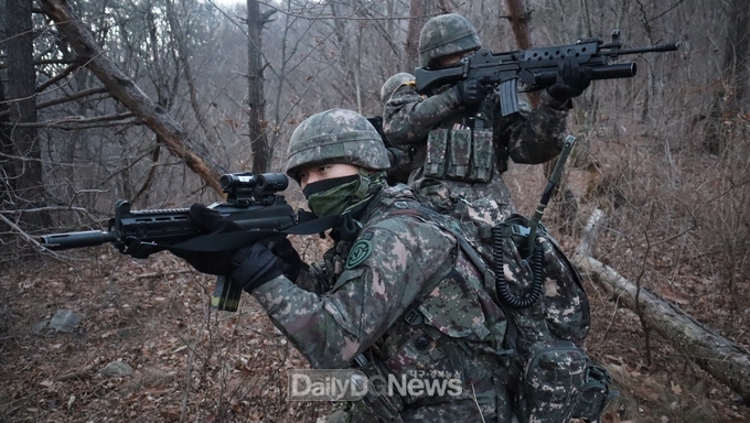 육군 50사단, 대구ㆍ경북 일원에서 2025년 혹한기 전술훈련 실시