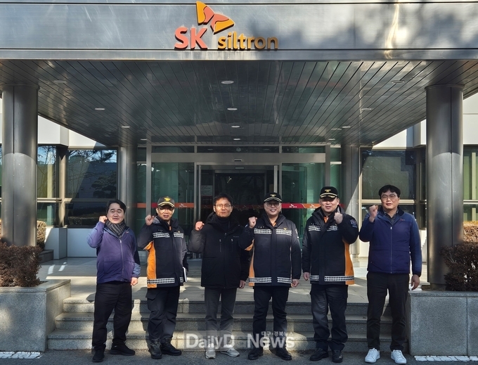 구미소방서, SK실트론 3공장 관서장 현장지도 방문