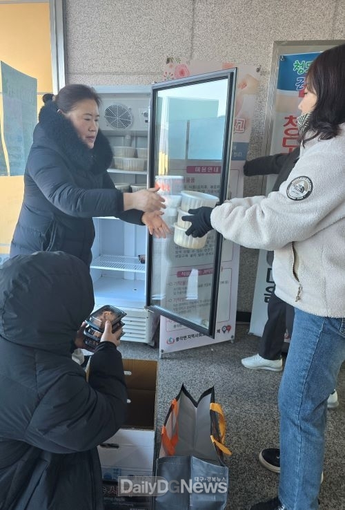 풍각면 생활생활지원사 냉장고 채우기 봉사