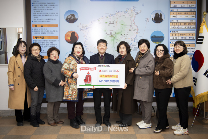 울릉군여성단체협의회, 희망2025 나눔캠페인 동참