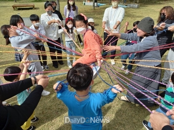 안동 계명산 숲해설 프로그램.