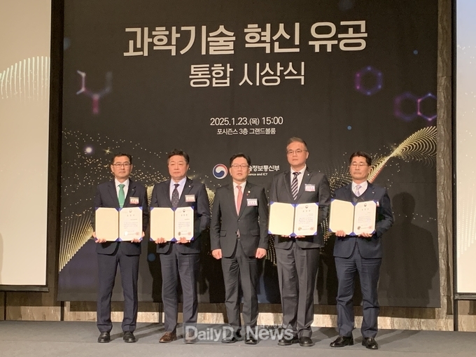 한수원, ‘연구개발 투자 우수기관’ 단체표창