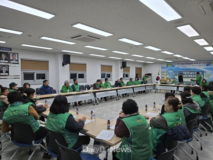 2025년 개진면 새마을지도자 협의회 ․ 부녀회 ‧ 문고 신년교례회 개최