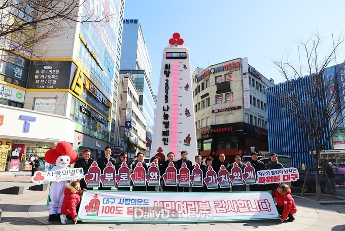 대구시. ‘희망2025 나눔캠페인’ 폐막식 개최 모습. (사진=대구시 제공)