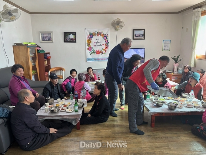 고령군 성산면 보금자리봉사회, 무료급식 봉사 시행