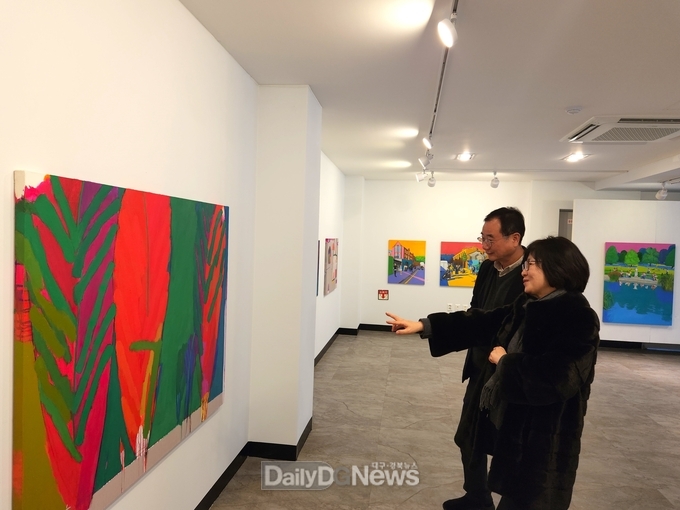 국립금오공대 갤러리 신평관, 2월 금미회 초대전 개최