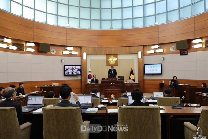 봉화군의회, 제270회 임시회 개회