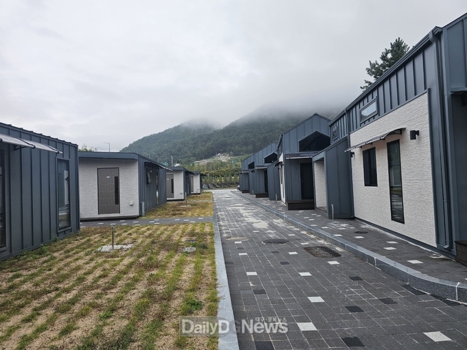  봉화애살래 사진자료(소천면 모듈러 주택)
