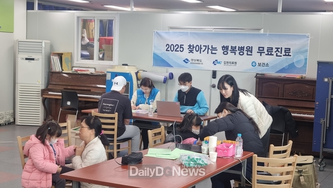성주군, 찾아가는 행복병원 운영