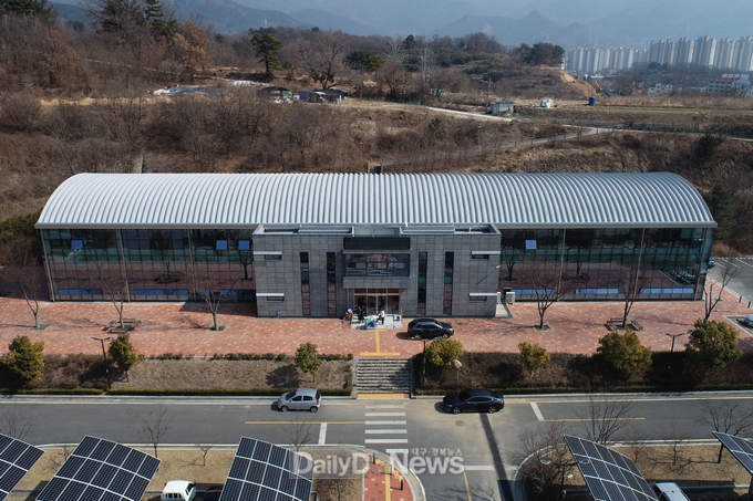 달성종합스포츠파크 다목적체육관 전경. (사진=달성군 제공)