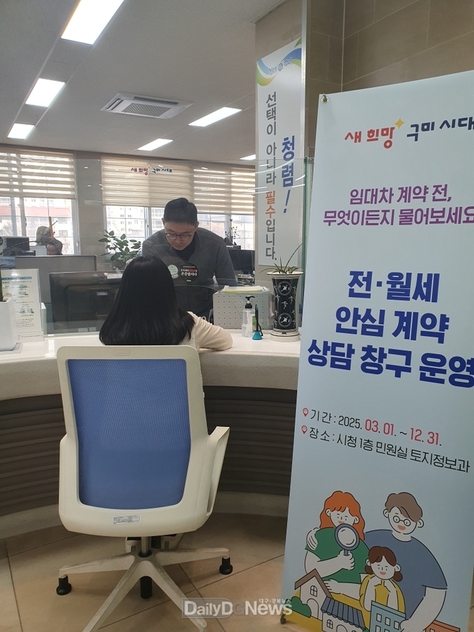 구미시, 임차인 보호 위한 ‘전·월세 안심계약 상담창구’ 신설
