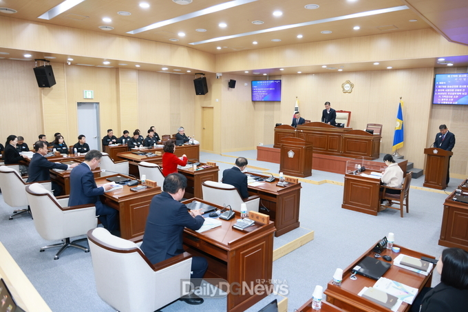 청송군의회, 제278회 임시회 폐회