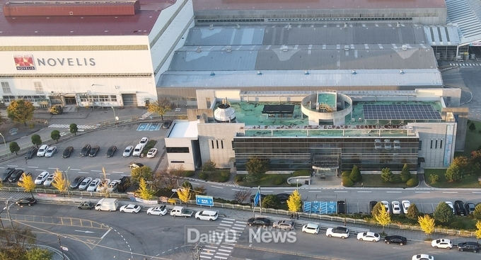 노벨리스 코리아, 영주공장 태양광 발전 시설 준공