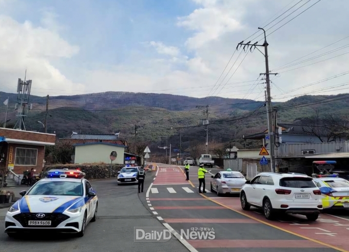 청도경찰서, 전좌석 안전띠 미착용 및 음주운전 특별단속
