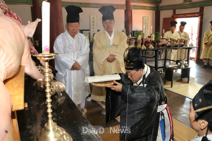 2025년 춘계 석전대제 봉행