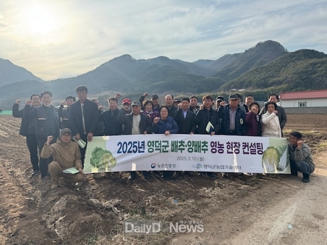 영덕군, 농촌진흥청과 배추·양배추 품질 고급화 추진