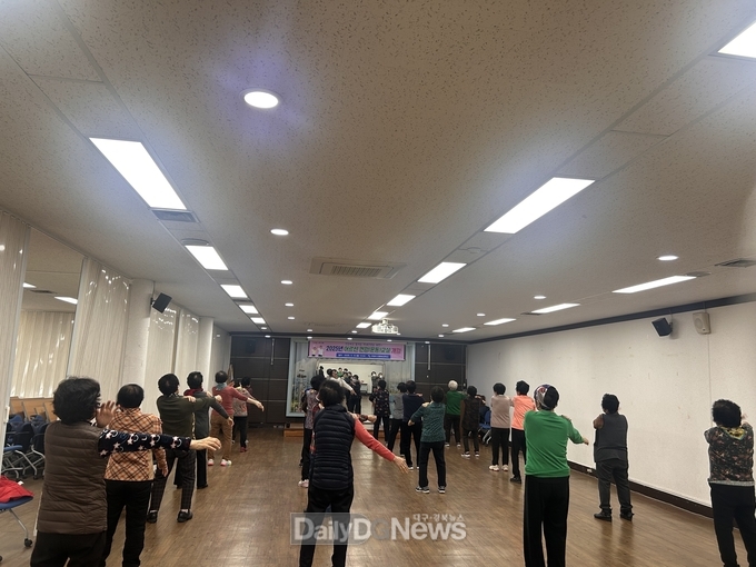 인동보건지소, 강동지역 65세 이상 대상 건강운동 프로그램 운영