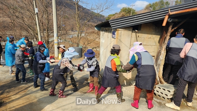 군위라이온스클럽, 삼국유사면에 따뜻한 행복 나눔 실천