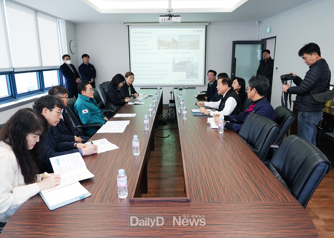 최기문 영천시장, 삼양연마공업㈜ 기업체 현장 방문