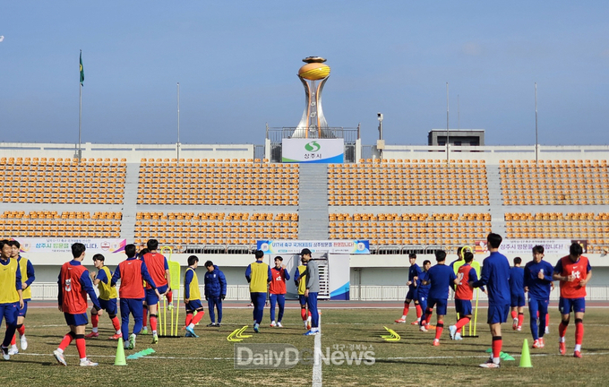 상주시, U-17 축구 국가대표팀 전지훈련 유치