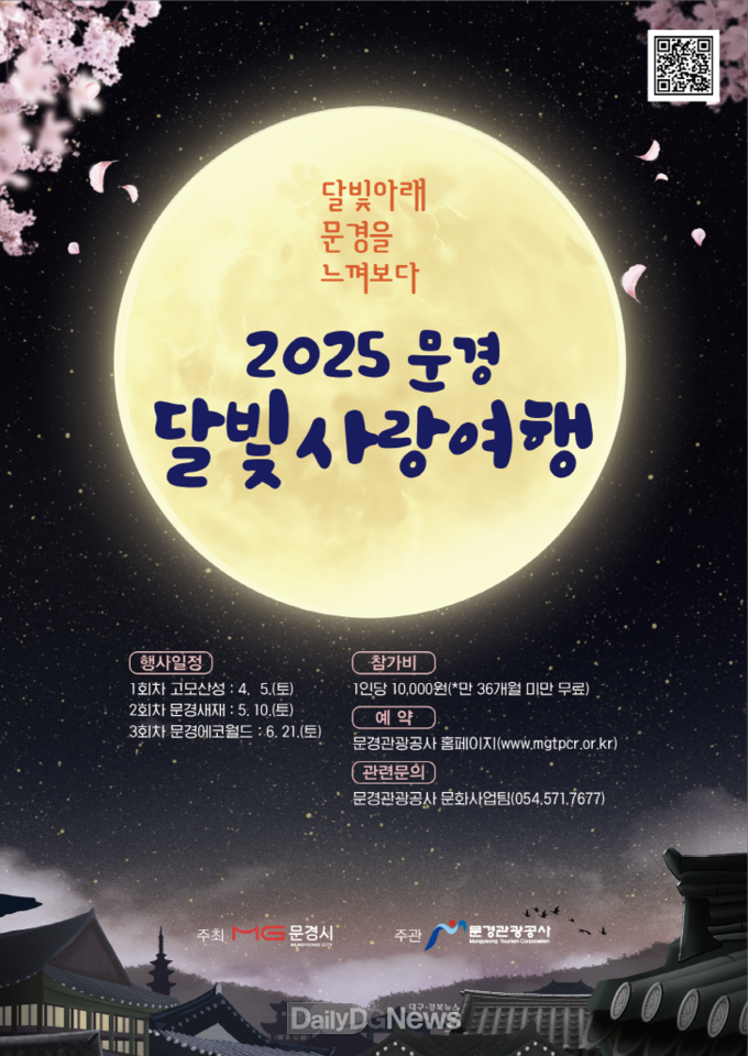 달빛을 품고 문경을 느껴보다, 2025 문경 달빛사랑여행 개최