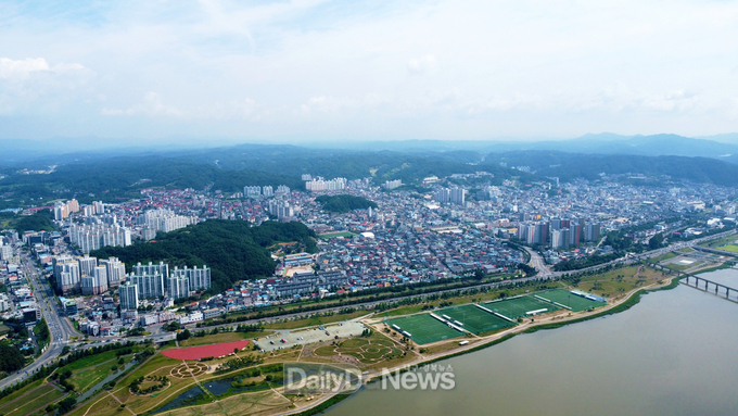 안동시내 전경