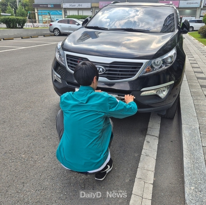 영천시, 체납차량 번호판 집중 영치활동 실시