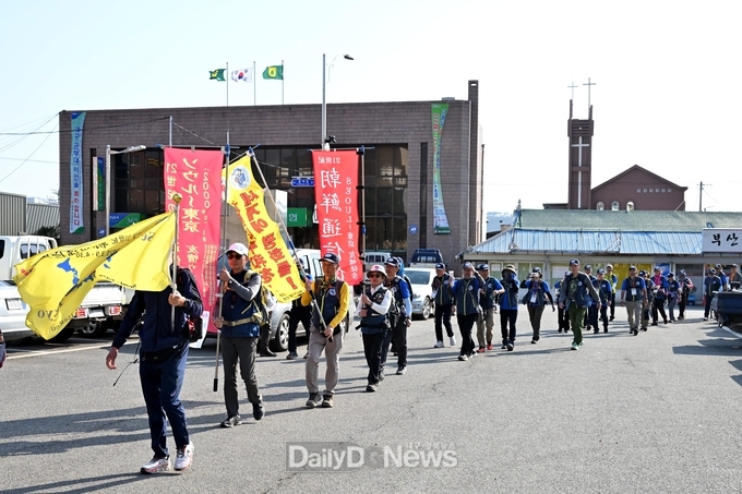 제10차 조선통신사 옛길 서울-동경 한일 우정걷기, 군위군 의흥면 방문