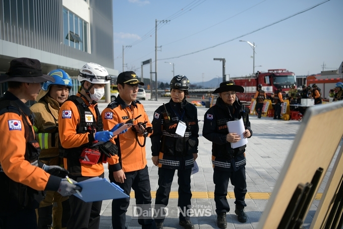 성주소방서, 1분기 긴급구조통제단 불시 가동훈련 실시