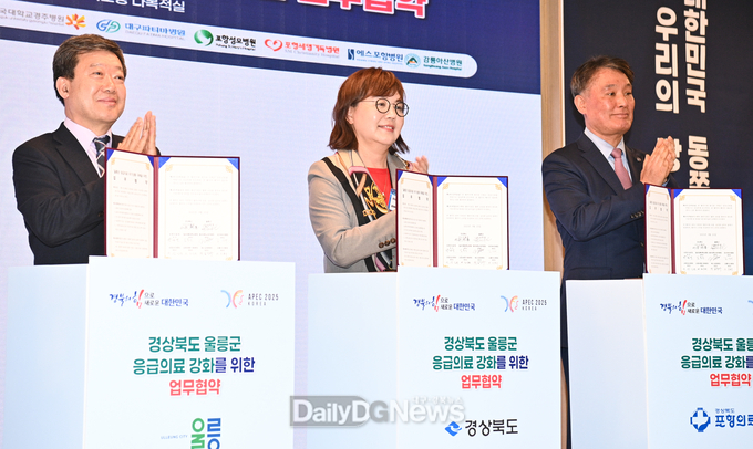 경북도, 울릉군 응급 의료 강화를 위해 2025년부터 3년간 약 48억원 도비 투입