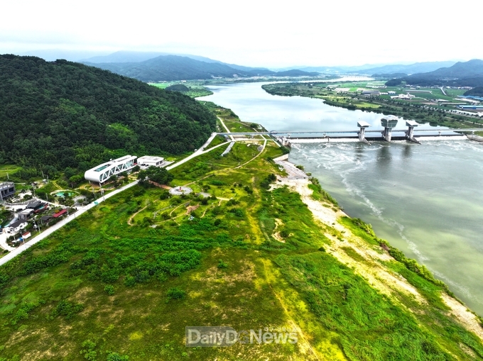 구미보 전경