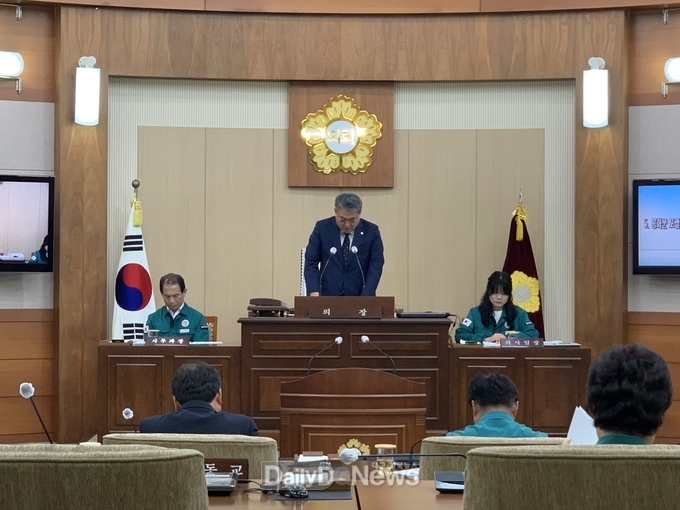 봉화군의회, 제271회 임시회 폐회
