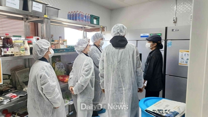 영덕군, 산불 피해 이재민 급식시설 안전관리 강화