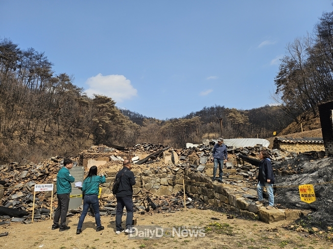 문화유산 피해 현장 점검