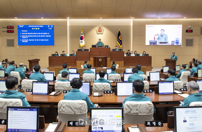 경상북도의회, 제355회 임시회 개회