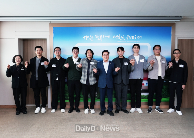 최기문 영천시장 신규 공중보건의사와 간담회 개최