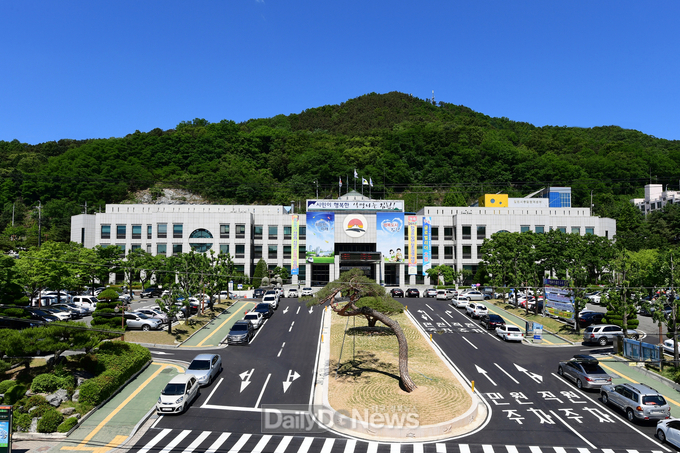 김천시청 전경