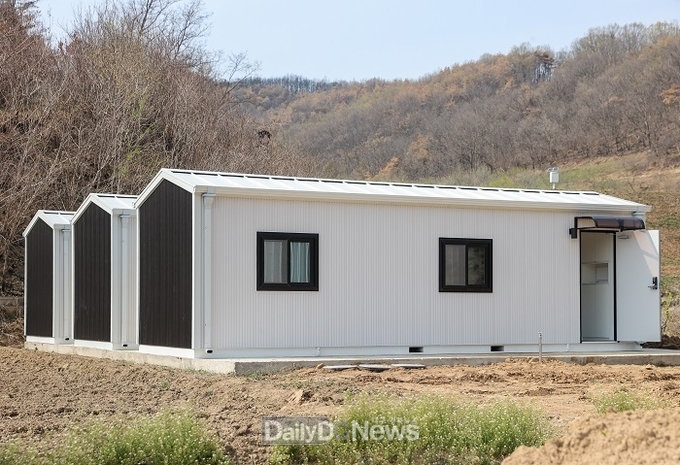 안평면 컨테이너 6동 규모 우선 설치...