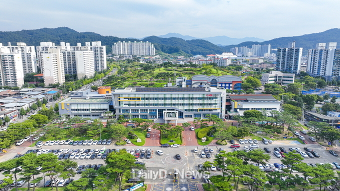 문경시청 전경