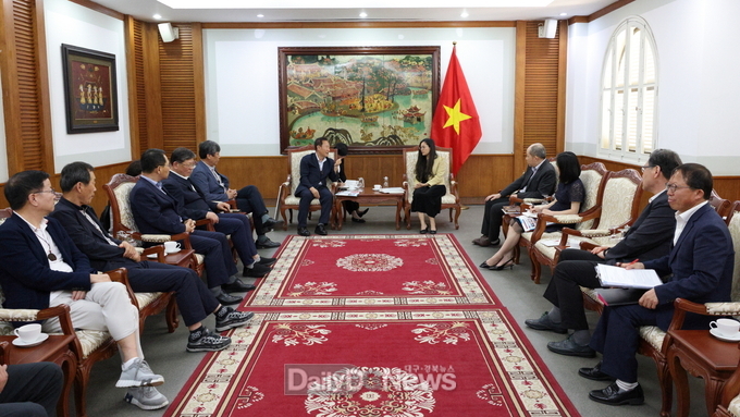 베트남 문화체육관광부 국제협력부국장과의 만남