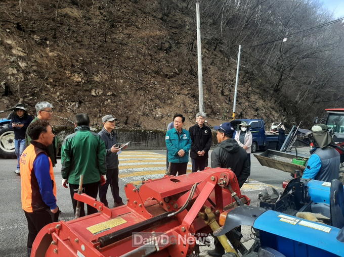 안동시 임동면 3개 단체, 산불피해 복구 영농지원단 운영