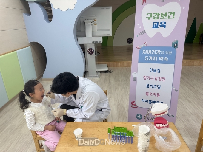상주시 보건소, 구강건강위한 불소사업 실시