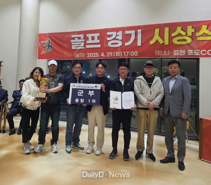  봉화군, 제63회 경북도민체육대회 골프 종합 1위 쾌거
