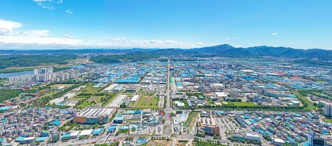 구미시내 전경