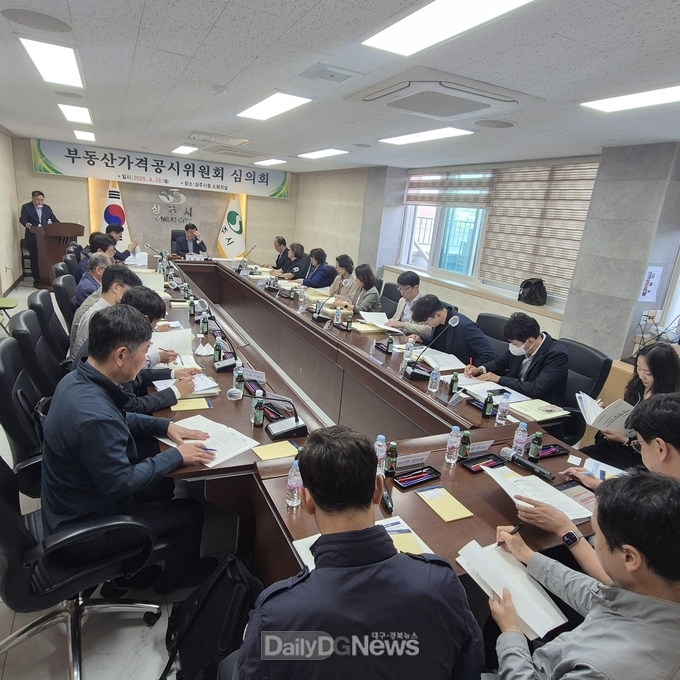상주시, 2025년도 적용 개별공시지가 결정·공시 및 이의신청 접수